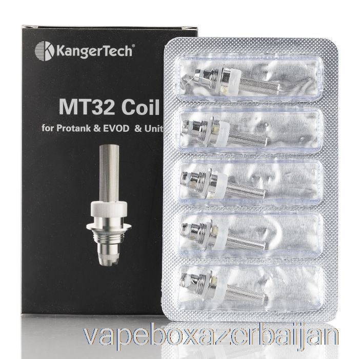 E-Juice Vape Kanger ProTank MT32/SOCC Replacement Coils 1.8ohm MT32 Coils